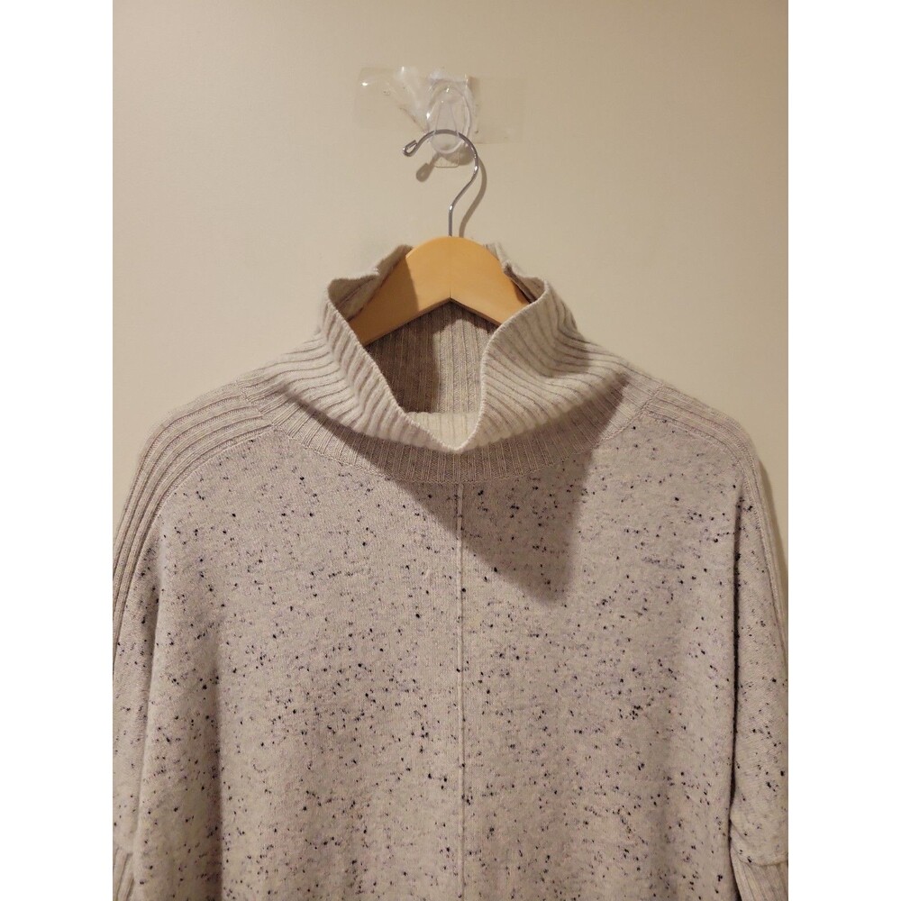 rag & bone Beige Speckled Turtleneck Sweater - Picture 3 of 8